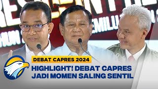 SENGIT dan Saling Sentil Inilah Highlight Debat Capres Ketiga...