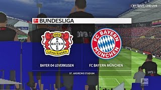 PES 2017 | BAYER LEVERKUSEN VS BAYERN MUNCHEN | BUNDESLIGA 18/19 | HD GAMEPLAY