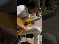 String skipping! 🎸 #aldimeola #guitar #alternatepicking #pacodelucia #shredguitar #busking #spanish