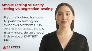 Smoke Testing vs Sanity Testing vs Regression testing