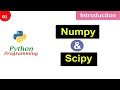 Introduction to Numpy and Scipy | Python Tutorials