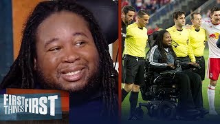 Eric LeGrand joins Nick and Cris in studio | FIRST THINGS FIRST