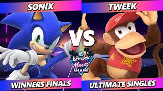 LMM Miami 2024 WINNERS FINALS - Sonix (Sonic) Vs. Tweek (Diddy Kong) Smash Ultimate - SSBU