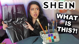I Tested SHEIN'S BUSTED Art Supplies..(big yikes)