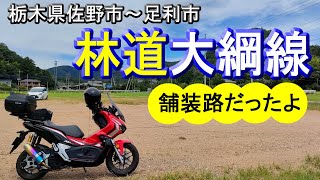 【林道大綱線】舗装林道(栃木県佐野市～足利市)を走って、樺崎八幡宮へツーリング！ riding on ADV150