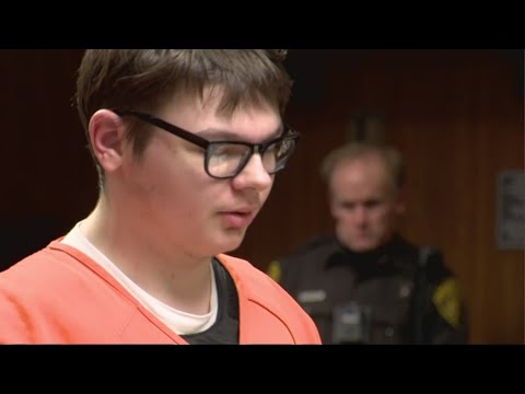 Michigan School Shooter Addresses Court At Sentencing Hearing - YouTube