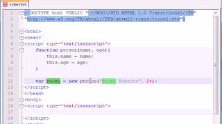Beginner JavaScript Tutorial | 25-Creating Our Own Objects