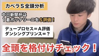 【カペラS】６連勝中の上がり馬ダンシングプリンスの評価は？全16頭にＳ-Ｃランクで分析を敢行！