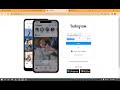 ইনস্টাগ্রাম অ্যাকাউন্ট ক্রিয়েট এবং সেটাপ পার্ট ০১ । instagram account create part 01 instagram