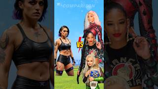 Bianca Belair, Jade Cargill, Liv Morgan vs Rhea Ripley, Tiffany Stratton, Roxanne Perez 💥👿 #shorts