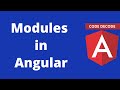 Modules in Angular  || Angular Modules explained [MOST BASIC INTERVIEW QUESTION]