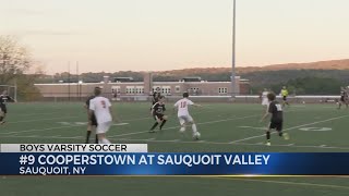 Highlights: #9 Cooperstown Boys Soccer Wins CSC Division III Title with Win Over Sauquoit Valley