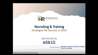 Recruiting & Training  Strategies for Success in 2022