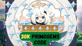 Genshin Impact redeem code 2023 ✅ (30K Primogems!!)🤩