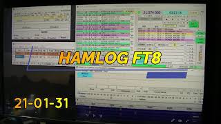 FT8 HAMLOG 21/01/31 02/03