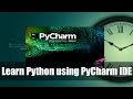 Learn Python using PyCharm IDE