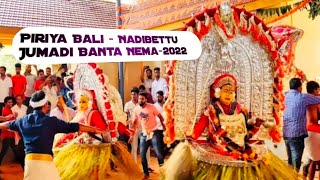 Piriya Bali - Nadibettu Jumadi Banta Nema-2022 | 🙏🙏ಪಿರಿಯ ಬಲಿ - ನಡಿಬೆಟ್ಟು ಜುಮಾದಿ ಬಂಟ ನೇಮ-2022