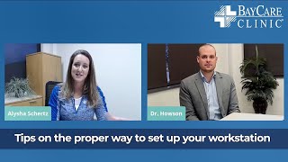 Tips for properly setting up your work-from-home station