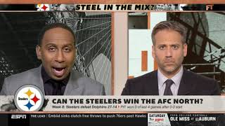 First Take 10/29/19 | Stephen A. Smith: Can the Steelers win the AFC North?