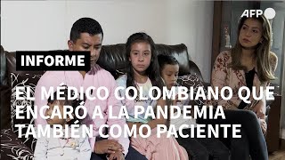 El médico paciente que caminó la pandemia en Colombia al filo de la muerte | AFP