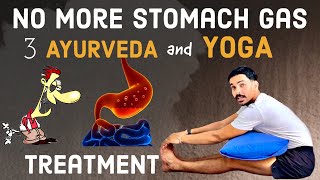 Stomach Gas Permanent Solution | No More Gas | Gas Treatment | Yoga For Stomach Gas