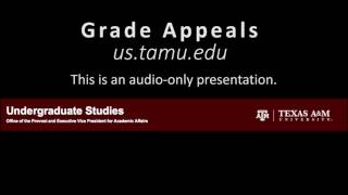 Grade Appeals audio