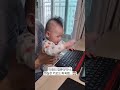 컴퓨터박사가 되고싶은 키보드 파괴범 283일 9개월아기 9monthsbaby