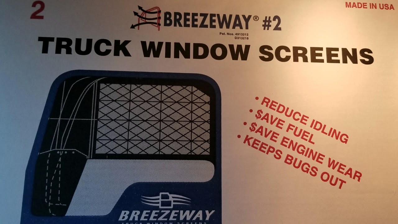 Installation Of Breezeway Truck Window Screens #2 - YouTube