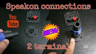 How to wire Speakon to speaker | Beginners tutorial