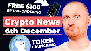 Crypto News: Dec 6th: Pre-order Solana Seeker Now | Pudgy Penguins on Solana | Jupuary Vote Update