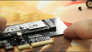 Get NVMe support for older PC motherboards using AMPCOM M2 NVME PCI Express Adapter Card