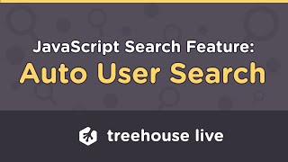 Auto User Search with JavaScript
