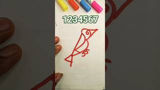 tulis angka ini #art #abcd #drawing #belajar #alphabet #shortvideo #edukasi #shortsvideo