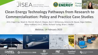 Clean Energy Technology Pathways: From Research to Commercialization Webinar