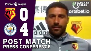 Watford 0-4 Man City - Hayden Mullins - Post Match Press Conference