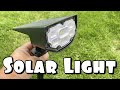 Brightest LED Solar Yard Lights Review