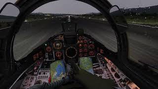 DCS: AJS-37 Viggen bad weather Ship Strike Kola Map