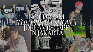 [시즈니 브이로그] NCT DREAM The Dream Show 3 : DREAM()SCAPE in Jakarta ㅡ czennie vlog ☆ | renprintemps