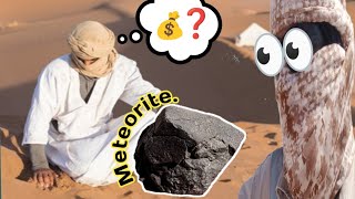 I'm so lucky, because locals are not aware of meteorites. #meteorite #meteor