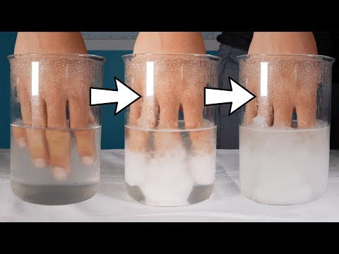 Where does Hot ice come from?