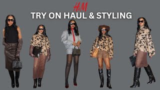 H&M try on haul & styling fall 2024~ A/W collection