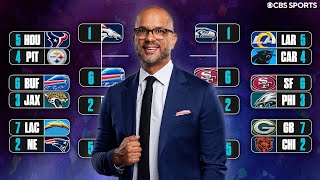 NFL analyst predicts UPDATED NFL Playoff bracket, crowns a Super Bowl winner ๐