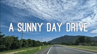 A Drive in the Sun | Relaxing 4K Background Driving Video | Cairns, Australia