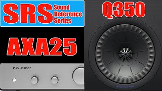 [SRS] KEF Q350 Bookshelf Speakers/ Cambridge Audio AXA25 Integrated Amplifier-Sound Reference Series