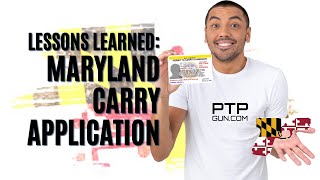 OUTDATED- Maryland Wear and Carry Permit | Lessons Learned