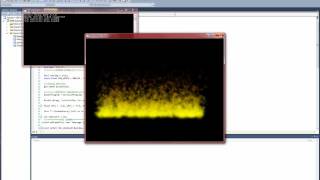 Fire Particle OpenGL GLSL Demo