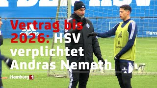 Vertrag bis 2026: HSV verpflichtet Stürmer Andras Nemeth vom KRC Genk