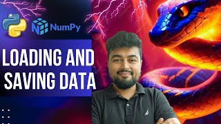 #115 Python Tutorial for Beginners | Loading and saving data | Hindi