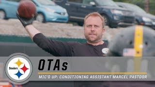 Mic'd Up: Conditioning Assistant Marcel Pastoor | Pittsburgh Steelers