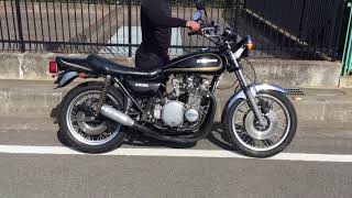 kz1000 エンジン始動動画  z1 z2 z900   ヤフオク